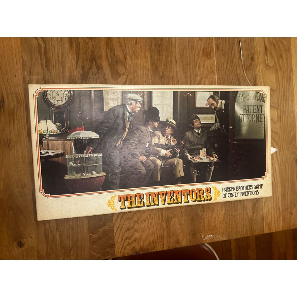 Vintage 1974 The Inventors Board Game Parker Brothers Complete Patent Picker